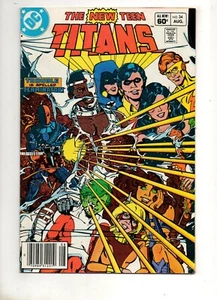 New Teen Titans #34 4TH APP DEATHSTROKE! ORIGIN VIGILANTE! TERRA REVEALED! 1983 - Picture 1 of 3