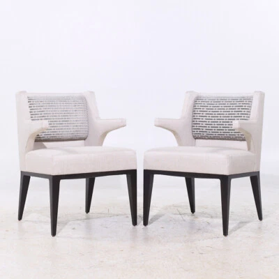 Sillón Barbara Barry para Baker Kukio - Par Foto 1 de 4