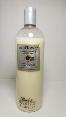 Back to Basics SUNFLOWER MOISTURE BALANCING CONDITIONER 33 oz Discontinued  - Image 1 of 2