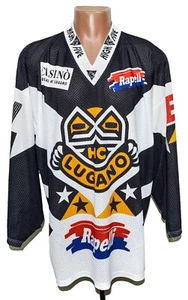 LUGANO SCHWEIZ EISHOCKEY SHIRT OCHSNER GR XL ERWACHSENE - Bild 1 von 7