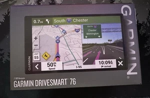 Garmin DriveSmart 76 7 Inch GPS Navigation System Bluetooth - Alexa Built In - Picture 1 of 3