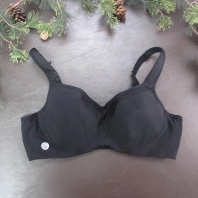 Sujetador deportivo Torrid Active para mujer 40C negro con aros correas ajustables soporte Foto 1 de 4