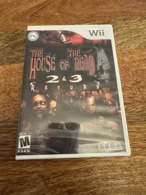 New Factory Sealed The House of the Dead 2 & 3 Return (Nintendo Wii 2008) - Image 1 of 4
