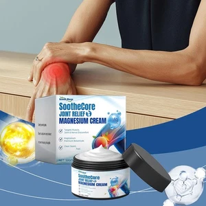 Crema di magnesio lenitiva per la cura delle articolazioni 50 g, terapia articolare professionale ossa e T8Q4 - Foto 1 di 14