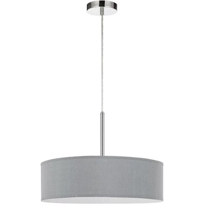 Luminária de teto pingente cinza 5 polegadas LED CAL iluminação e acessórios FX-3731-GR CAL - Imagem 1 de 3