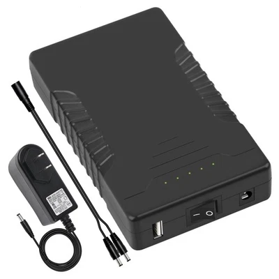 Versatile 12V/5V Li-ion Battery Pack with 12.6V Charger for Multiple Devices - Image 1 of 4