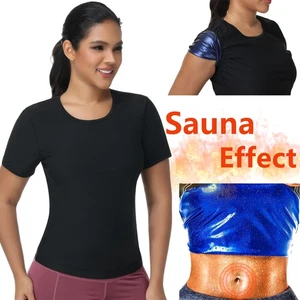 Camiseta deportiva de compresión para sauna para mujer - Imagen 1 de 24