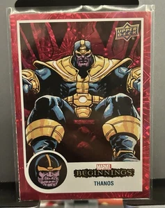 2022 Upper Deck Marvel Beginnings Vol. 2 Series 1 Thanos Red Supernova #57 - Picture 1 of 1
