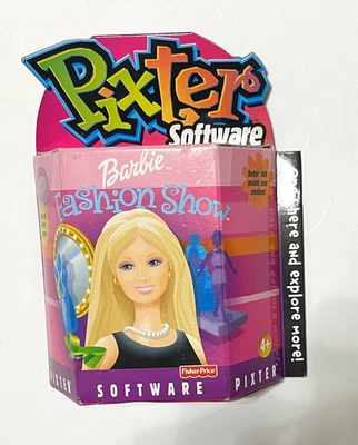 BARBIE FASHION Show Vintage 2002 Software Pixter BRAND NEW SEALED - image 1 of 3