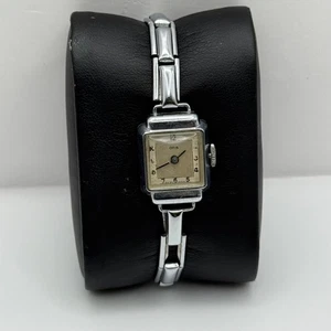 17mm Oris Empire Topps Fond Acier Stainless Vintage Handaufzug Uhr TEILE - Bild 1 von 17