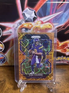 2021 Panini Prizm - Kirk Cousins #128 Lazer Prizm - Picture 1 of 2