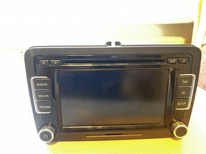 VW Autoradio / Navigationssystem Blaupunkt 3C8 035 195 – Original VW, geprüft - Bild 1 von 5