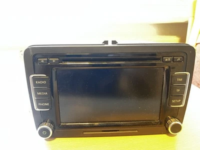 VW Autoradio / Navigationssystem Blaupunkt 3C8 035 195 – Original VW, geprüft - Bild 1 von 4