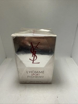 YSL L'Homme Sport By Yves Saint Laurent 100ml 3.3 fl oz EDT Spray New & Sealed - Image 1 of 4