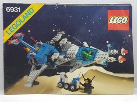 Vintage LEGO Classic Space 6931 FX-Star Patroller Instruction Manual 1985 Rare