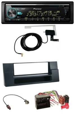 Pioneer MP3 AUX CD USB DAB Autoradio für BMW X5 E53 5er E39 Quadlock Ablagefach - Bild 1 von 4
