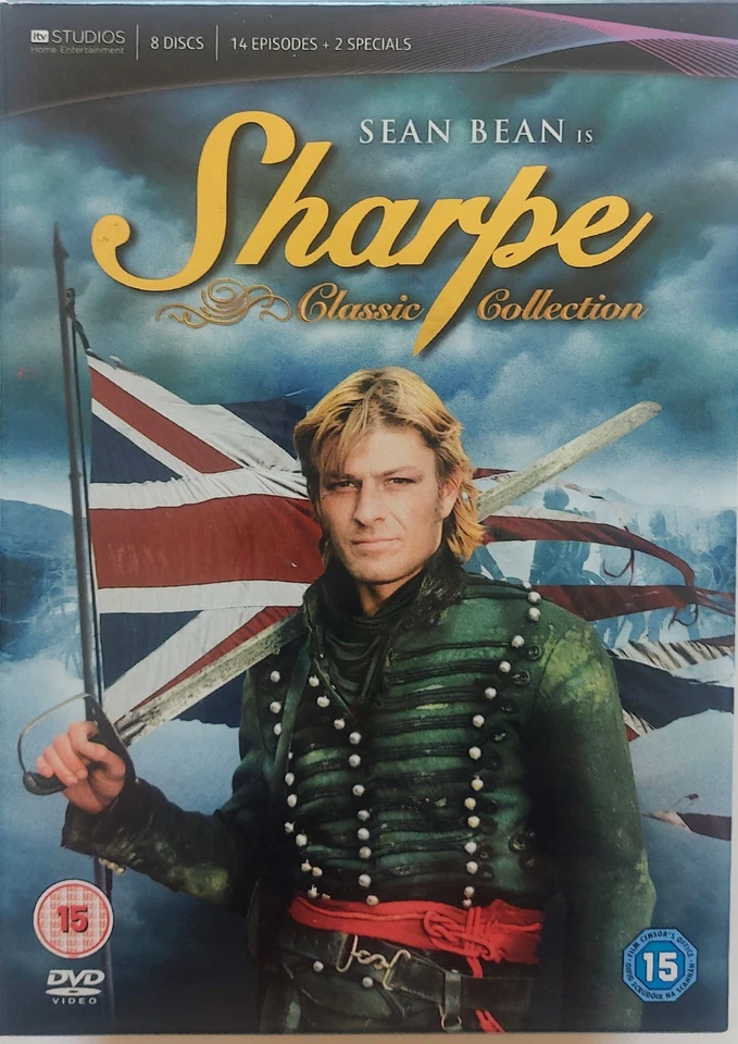 Sharpe Classic Collection (DVD) 8 Discs 16 Episodes 25 Hours Sean Bean - Image 1 of 1