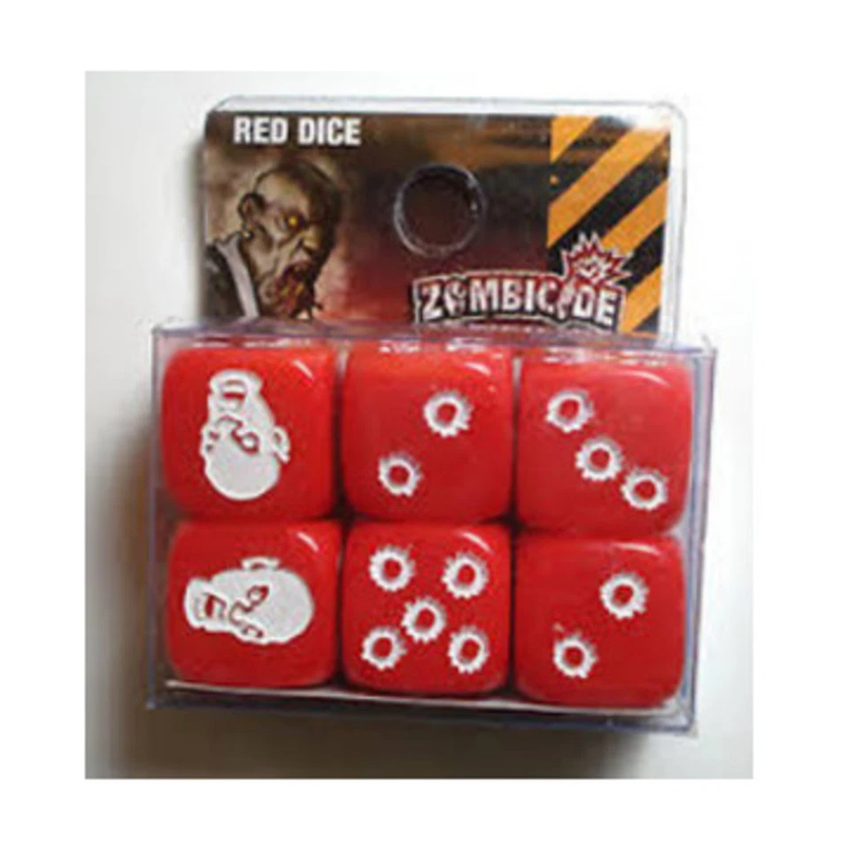 CMON Boardgame Dice - Red (6) NM - Image 1 of 1