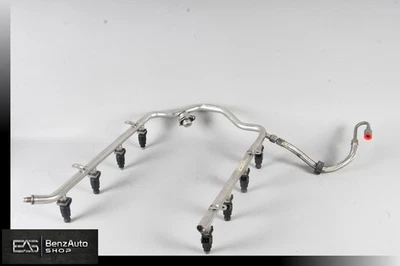 03-08 Mercedes W219 CLS55 E55 SL55 AMG Línea de riel de inyección de combustible con inyectores OEM Foto 1 de 4