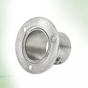 32 MM Thickened Flange Seat Clothing Rod Stainless Steel Closet Pole Socket - Picture 1 of 11