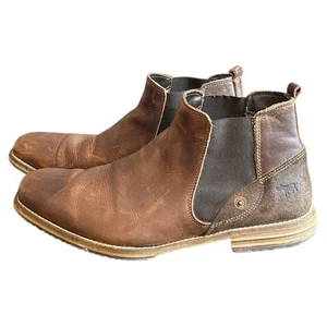 Zapatos de vestir Wild Rhino Mugh para hombre EU 44 marrón botín Oxford artesanal - Imagen 1 de 9
