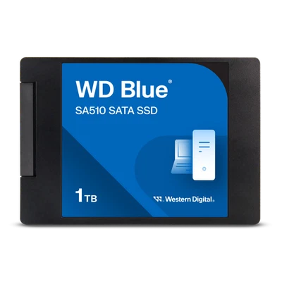 Western Digital 1TB WD Blue SA510 SATA SSD 2.5”/7mm Cased - WDS100T3B0A-00AXR0 - Image 1 of 4