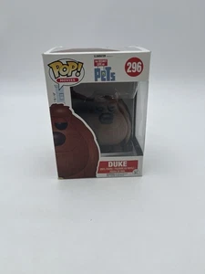 Funko Pop Duke Vinilo #296 La Vida Secreta de las Mascotas Películas Pop NUEVO - Imagen 1 de 14
