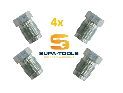 4x Quick Brake OJD A Bremsleitung Nippel Überwurfschraube Bördel F M10x1, 4,75 - Image 1 of 3