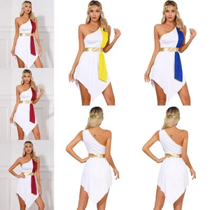 Women's Costume Party Dresses Show Dress Shiny Clothes Theme Party Outfits Rome - Picture 1 of 40