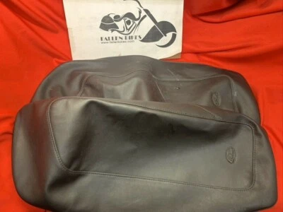 Fundas tapa alforja Mustang para Harley Davidson 77625 izquierda y derecha  Foto 1 de 4