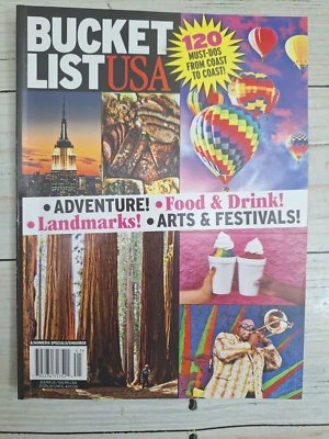 bucket list USA April 2024 Magazine free shipping adventure - food & drink - Image 1 of 2