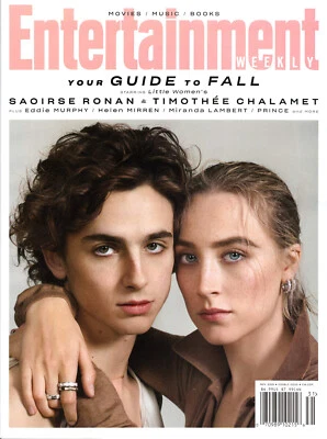 Cover Entertainment Weekly November 2019 Issue  #1576/1577  Saoirse Ronan - Image 1 of 2