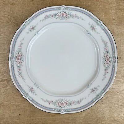 Plato redondo floral Noritake 7293 Rothschild 11 1/4" Japón casi nuevo Foto 1 de 4