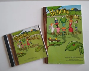 ATENCIÓN ATENCIÓN... este juego va a empezar CD + Manual de Instrucciones Yvonne - Picture 1 of 12