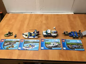 LEGO CITY: Police Patrol Boat (60045) 95% Complete With Instructions - Picture 1 of 8