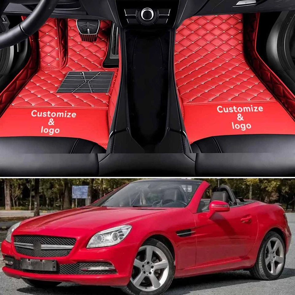 For Mercedes Benz SLK200 SLK230 SLK250 SLK280 SLK300 SLK320 SLK350 Car Floor Mat - Image 1 of 4