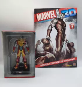 MARVEL HEROES 3D SPECIALE EXTRA 15 COLOSSO Statua Fascicolo Poster CENTAURIA - Imagen 1 de 5