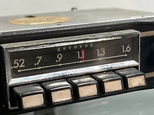🔴 AUTOVOX Autoradio STEREO Serie Golden Point Knopf fehlt Vintage - Bild 1 von 8