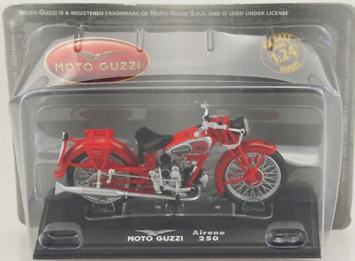 Moto Guzzi Airone 250 rot Blister Starline 1:24 Motorrad- Modell - Bild 1 von 2