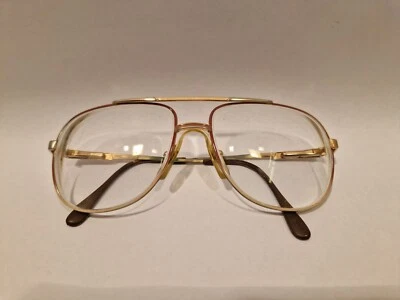 C1-AK LACOSTE LAMY VINTAGE BRILLE PILOTENBRILLE GOLD GOLDRAHMEN 57 □ 16 - Bild 1 von 4