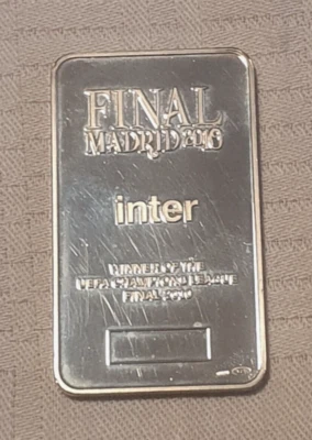 AG009_ F.C. INTERNAZIONALE LINGOTTO INTER CHAMPIONS LEAGUE FINAL 2010 Arg. 925 - Immagine 1 di 4