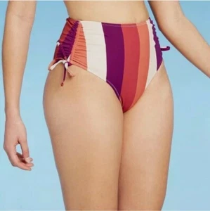 Women's Cinch High Leg High Waist Bikini Bottom NWT - Picture 1 of 2