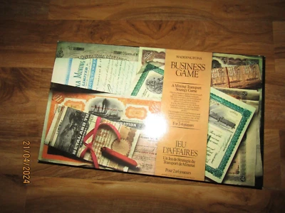 BUSINESS GAME - MINE A MILLION - 1973 - 100% complete  - MINING/TRANSPORT - Image 1 of 4