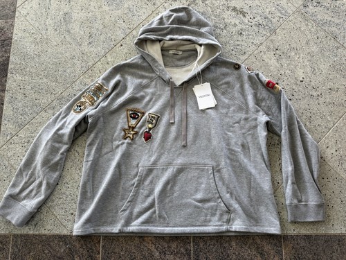 Felpa con cappuccio originale Valentino Garavani M oversize ricamata come nuova €1100