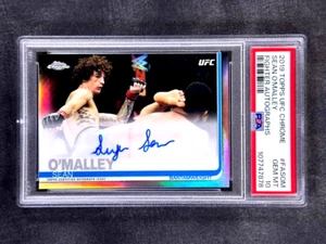 2019 Topps Chrome UFC #FA-SOM Sean O'Malley Autograph Auto PSA 10 Gem Mint - Picture 1 of 2