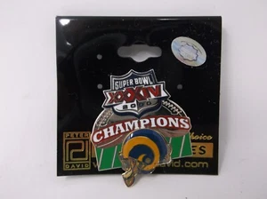 Super Bowl XXXIV 2000 Champions Pin LOS ANGELES RAMS - Picture 1 of 2