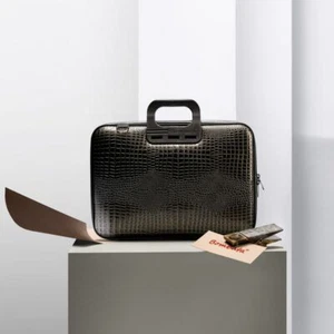 BOMBATA COCCO UOMO DONNA 15 BORSA PORTA COMPUTER PC LAPTOP TABLET BAG - Foto 1 di 10