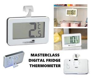 MASTERCLASS LARGE DIGITAL DISPLAY ELECTRONIC FRIDGE THERMOMETER - Picture 1 of 9