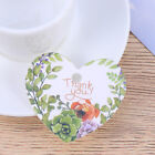  50 Pcs Food Package Tags Thank You Cards Flower Labels Gift