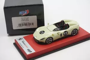 1/43 BBR FERRARI SP2 VERDE MEDIO #15 GLOSS RED LEATHER BASE LE10 N MR - Picture 1 of 5